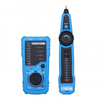 Кабельный тестер-трассоискатель BSIDE FWT11 с разъемами RJ11 и RJ45-1