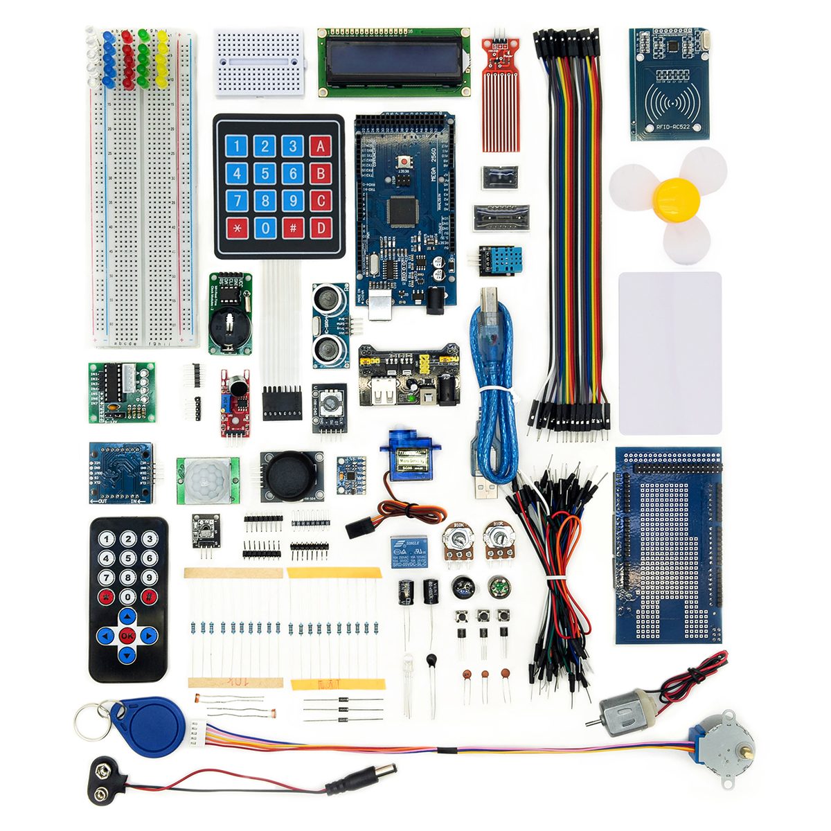 Купить набор для моделирования Ардуино (Arduino MEGA 2560) Mega Kit в  Норильске – лучшая цена от интернет-магазина Maxmoll