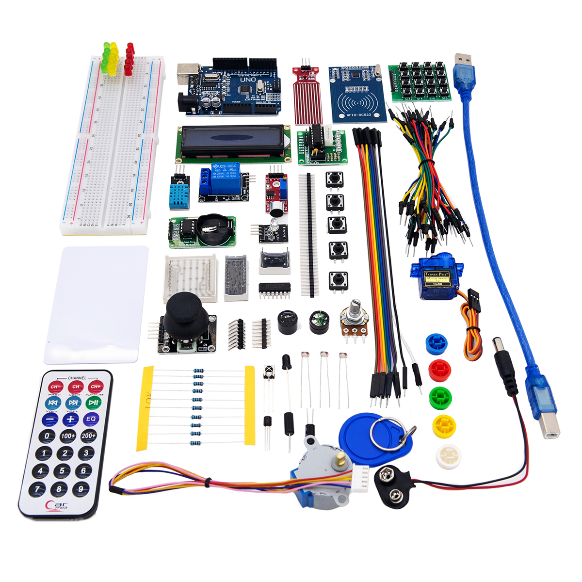 Купить набор для моделирования Ардуино (Arduino UNO R3) 9V Maximum KIT с  RFID модулем в Норильске – лучшая цена от интернет-магазина Maxmoll